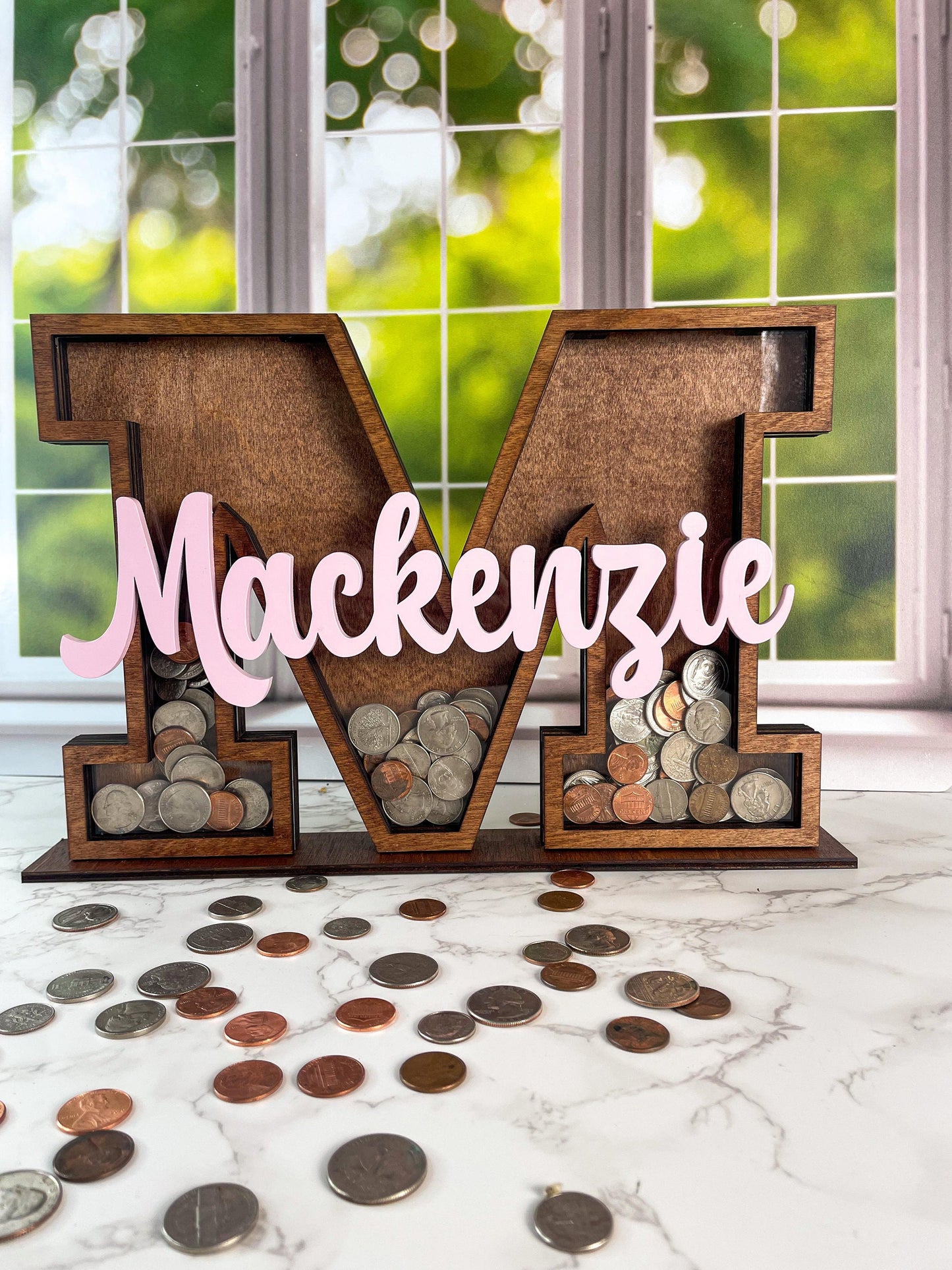 Personalized Name Bank, Custom Piggy Bank, Coin Bank, Kids Piggy Bank, Initial Piggy Bank, Gift for Kids