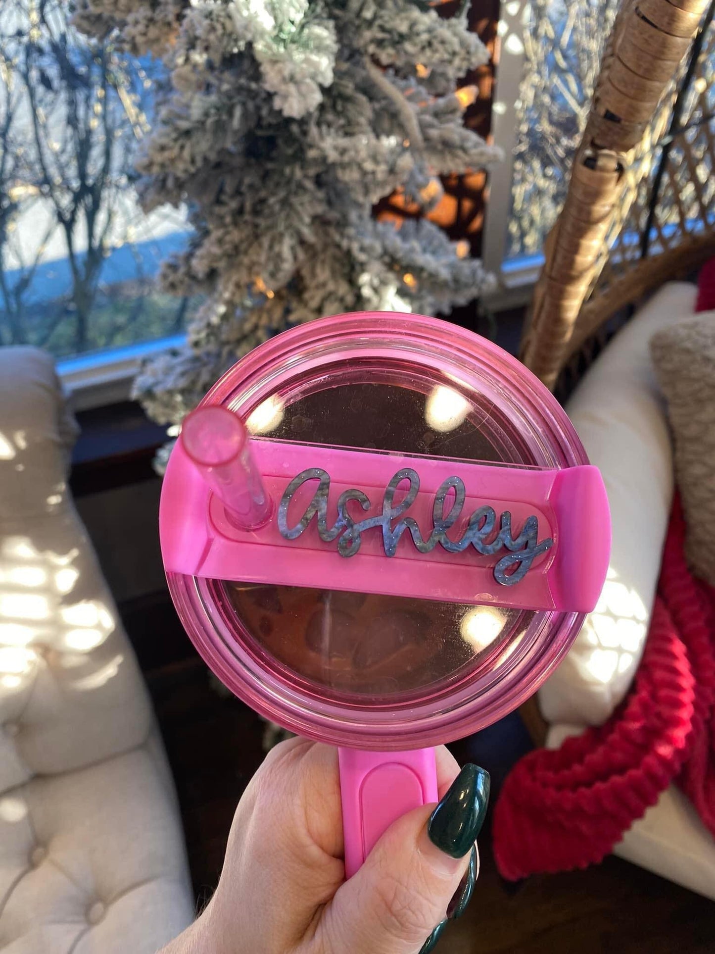 Tumbler Topper Name Plate | Tumbler Topper | Tumbler Accessory