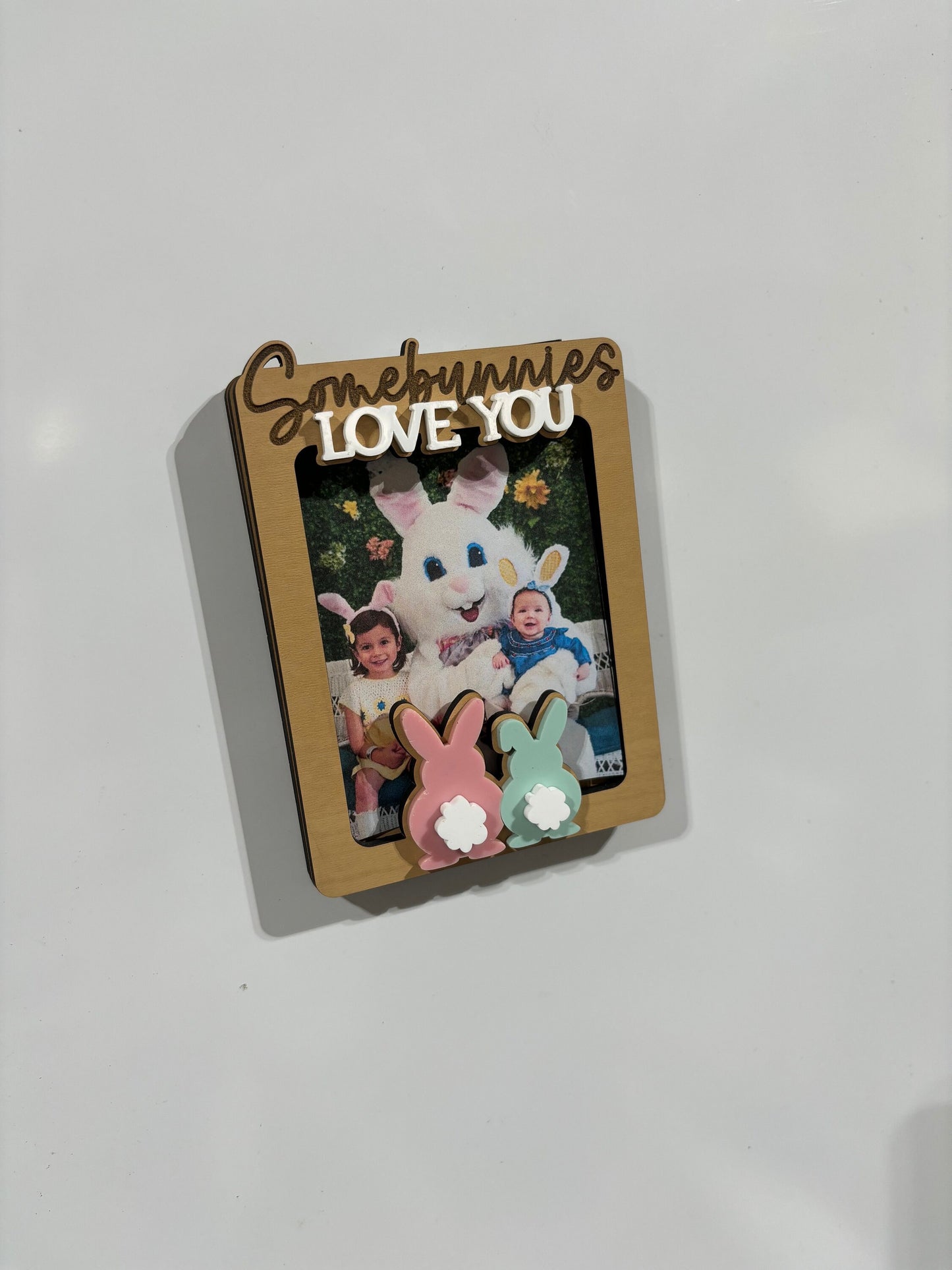 Easter Photo Frame, Easter Frame Magnet, Grandparents Easter Photo, Easter Photo Magnet, Easter Picture Frame