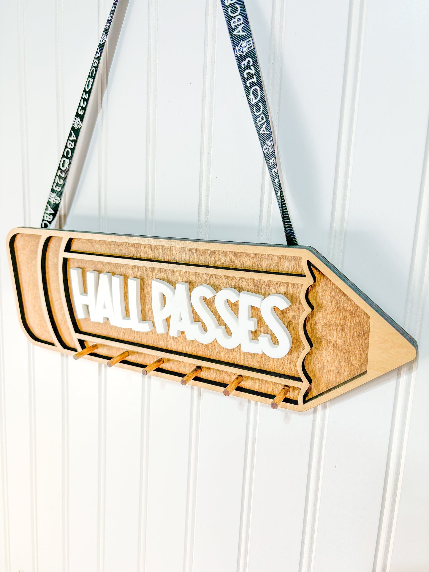 Teacher Hall Pass Hanger, Hall Pass Classroom Hanger, Hall Passes for classroom, Classroom Hall Passes, Hall Pass for Kids, Hall Pass Set