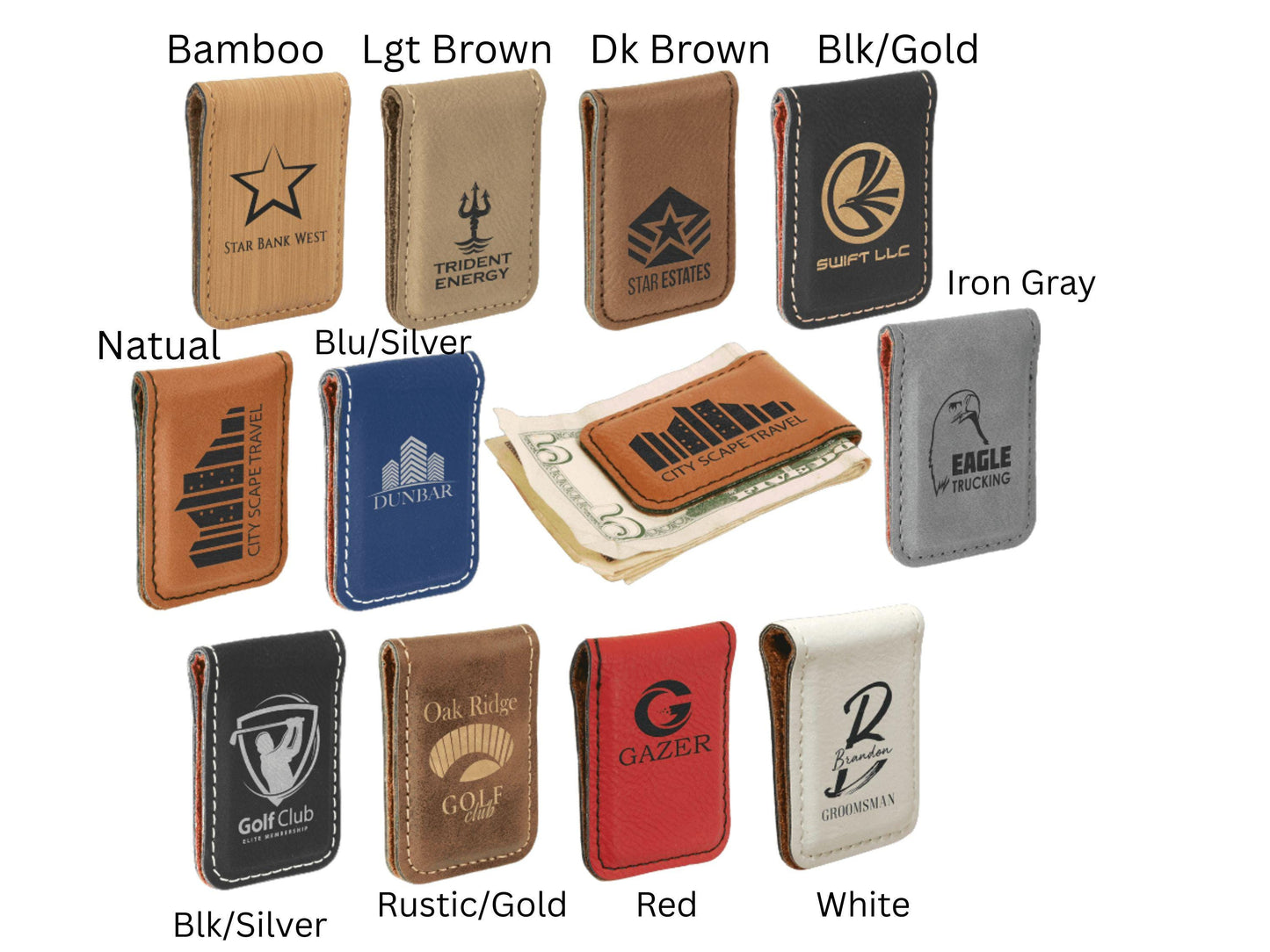 Money Clip for Men, Fathers Day Gift, Personalized Gift for Men, Wedding Party Gift, Groomsmen Gift, Father of the bride Gift, Groom Gift