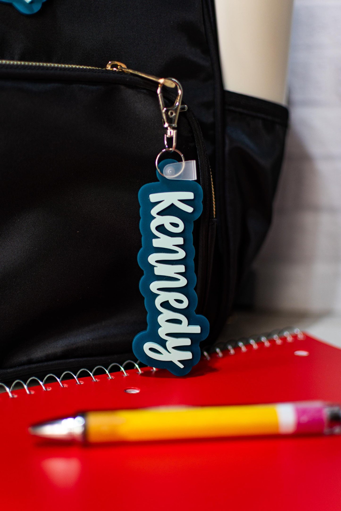 Personalized Backpack Keychain, Name Tag for Backpack, Name Lunchbox tag, Back-to-School Gift, Tag for Kids, Back to School Labels for items