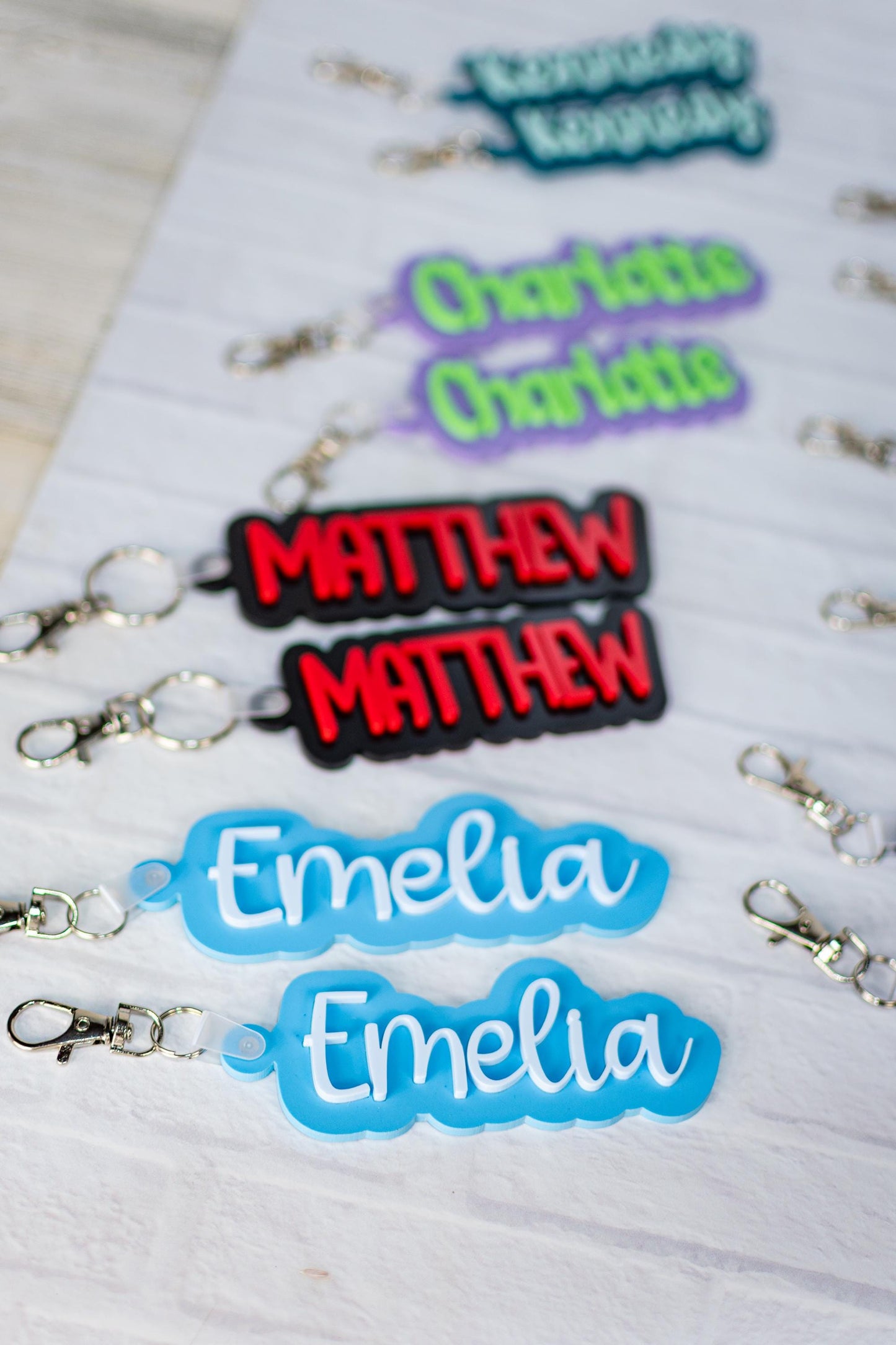 Personalized Backpack Keychain, Name Tag for Backpack, Name Lunchbox tag, Back-to-School Gift, Tag for Kids, Back to School Labels for items