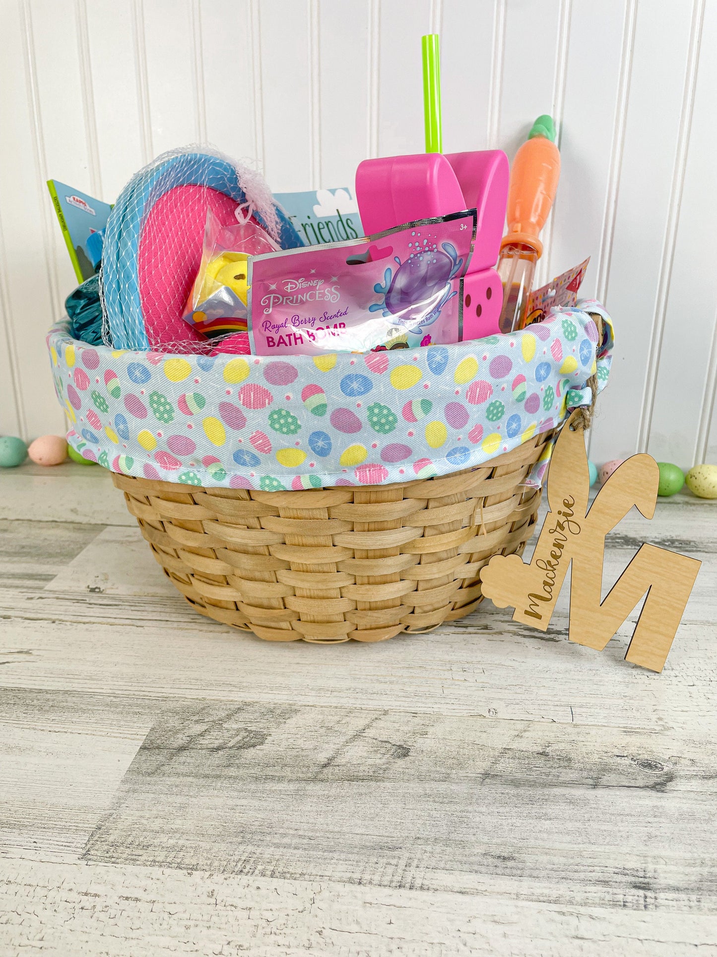 Easter Tag for Easter Basket, Easter Name Tag, Name Tag for Easter, Initial Easter Name Tag, Gift Tag for Easter