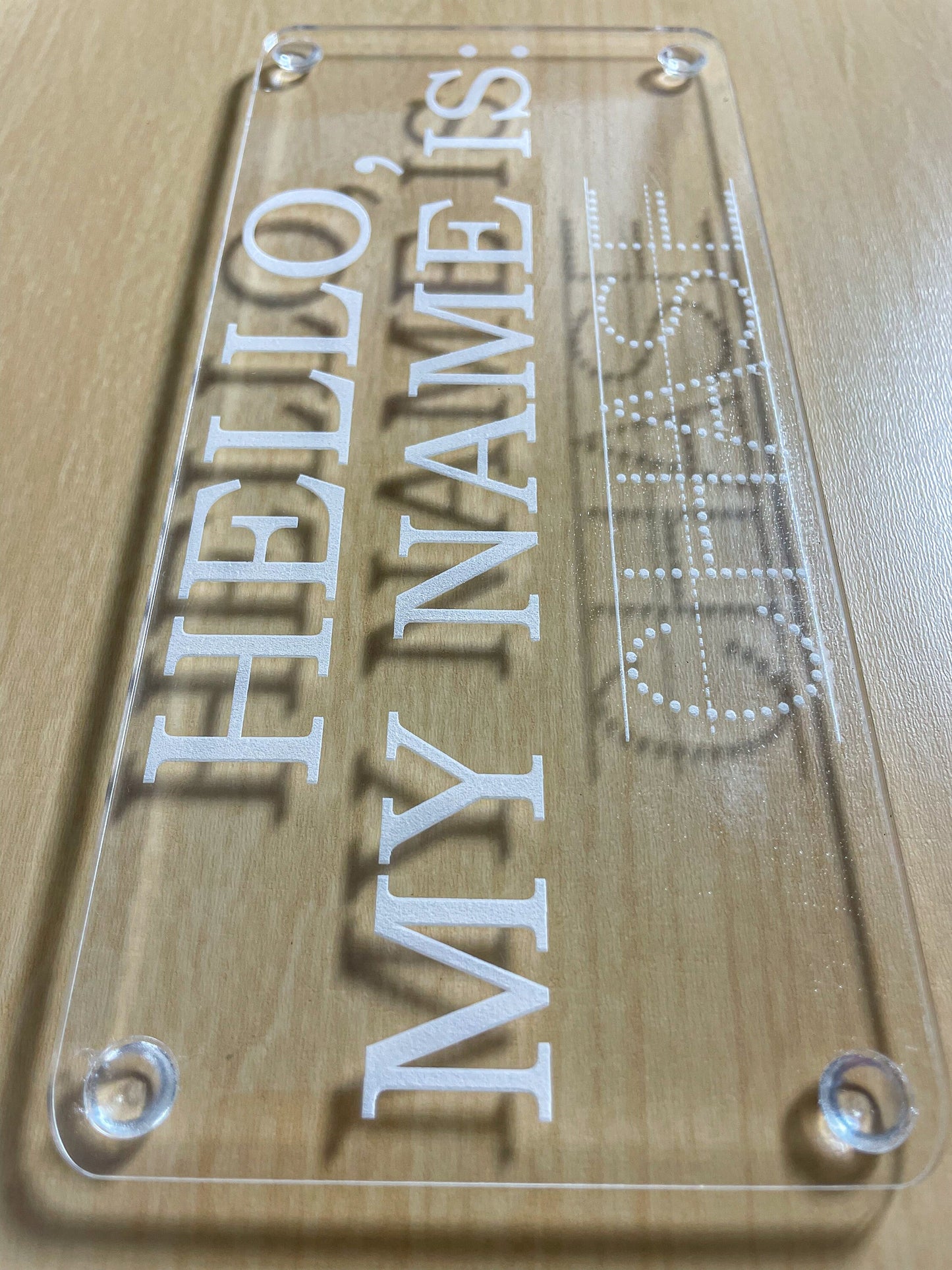 Name Tracing Practice Board, Dry Erase School Tool, Name Learning Board