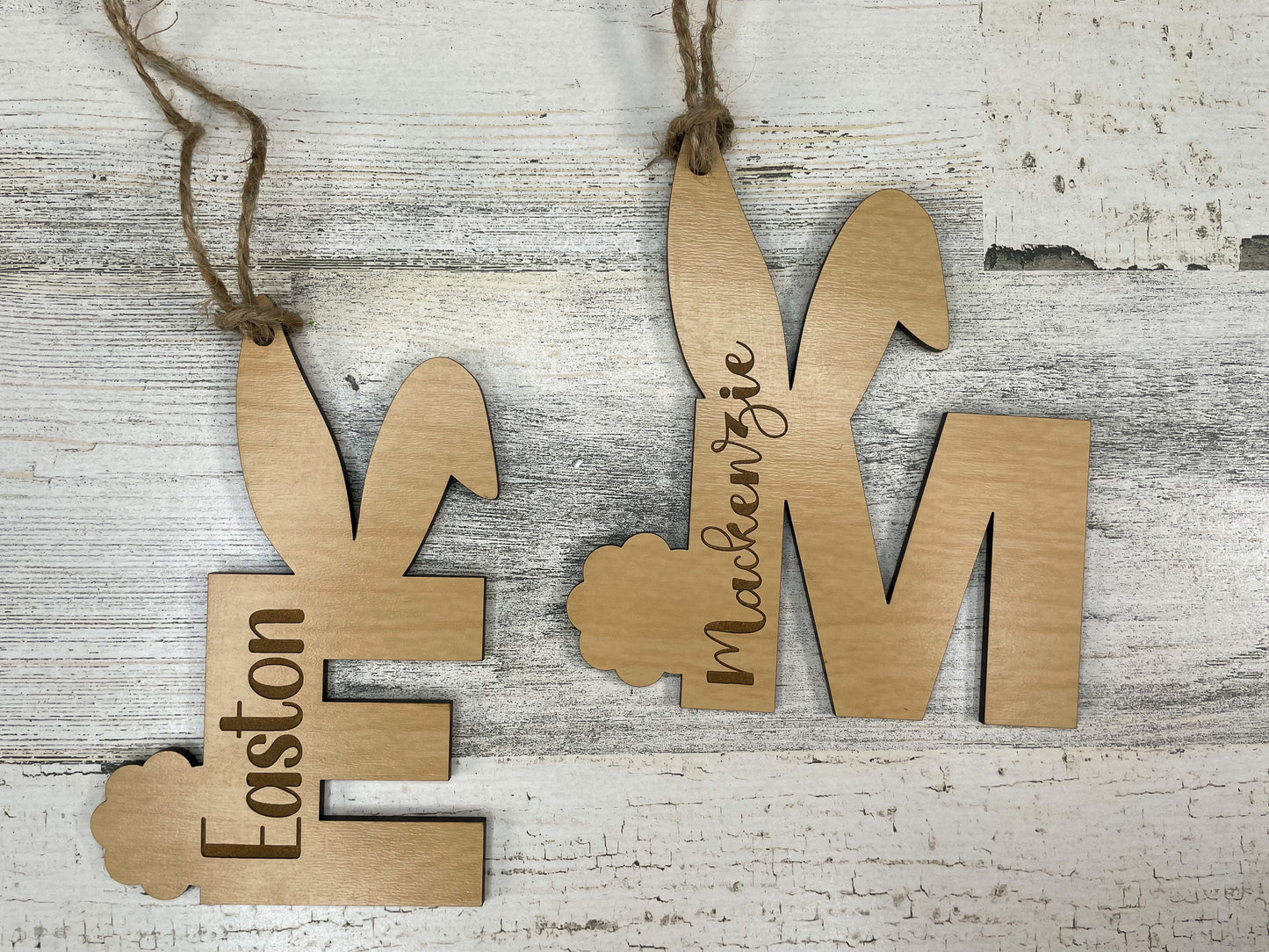 Easter Tag for Easter Basket, Easter Name Tag, Name Tag for Easter, Initial Easter Name Tag, Gift Tag for Easter