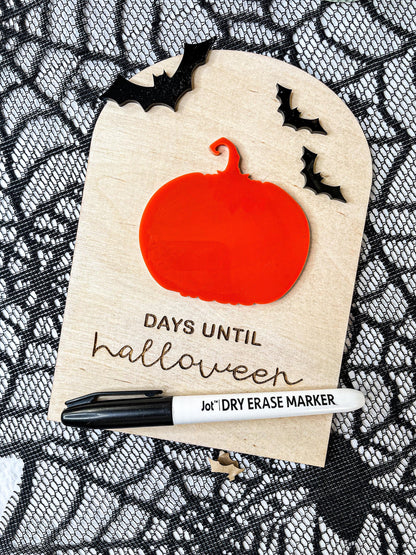 Halloween Countdown Board