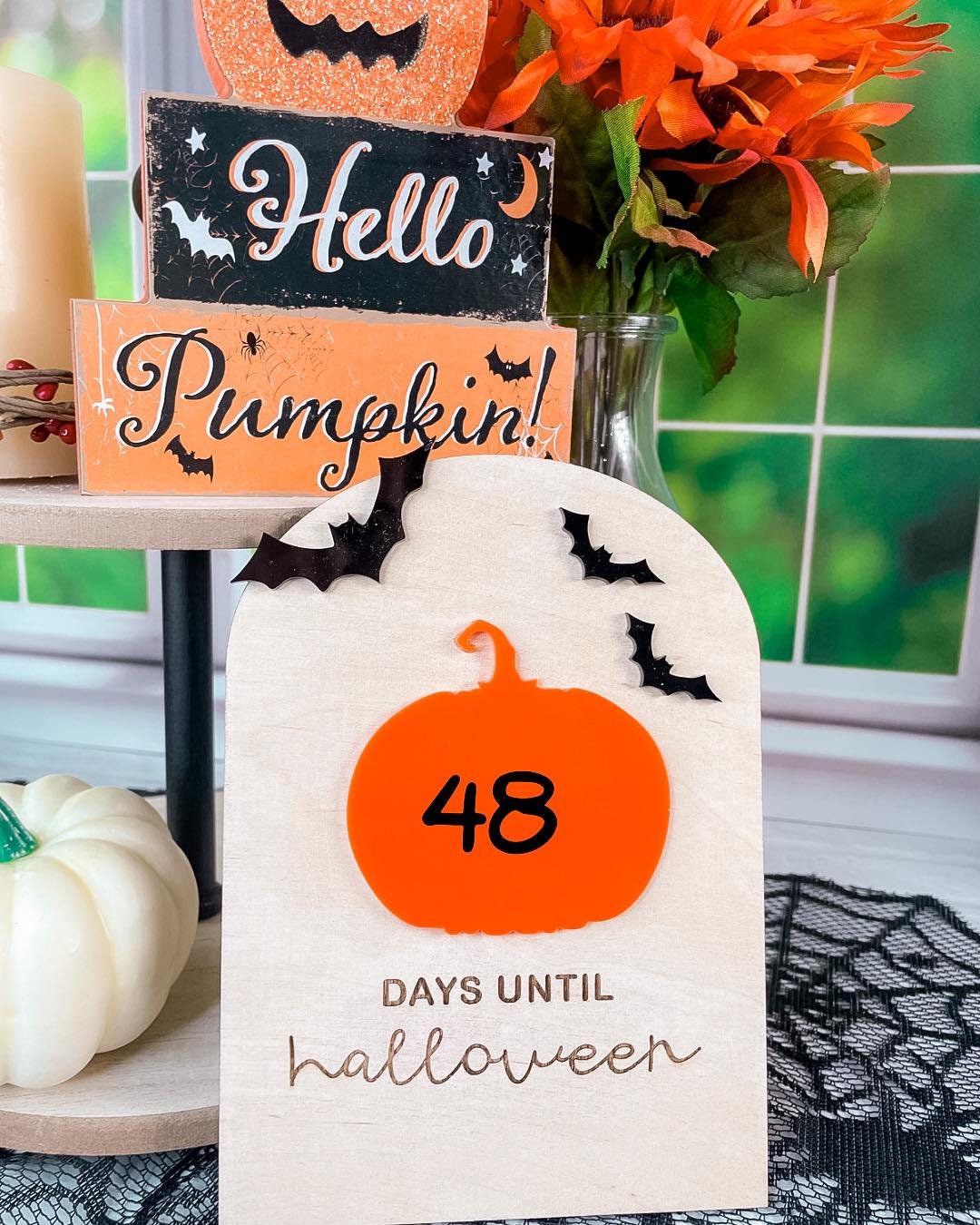 Halloween Countdown Board