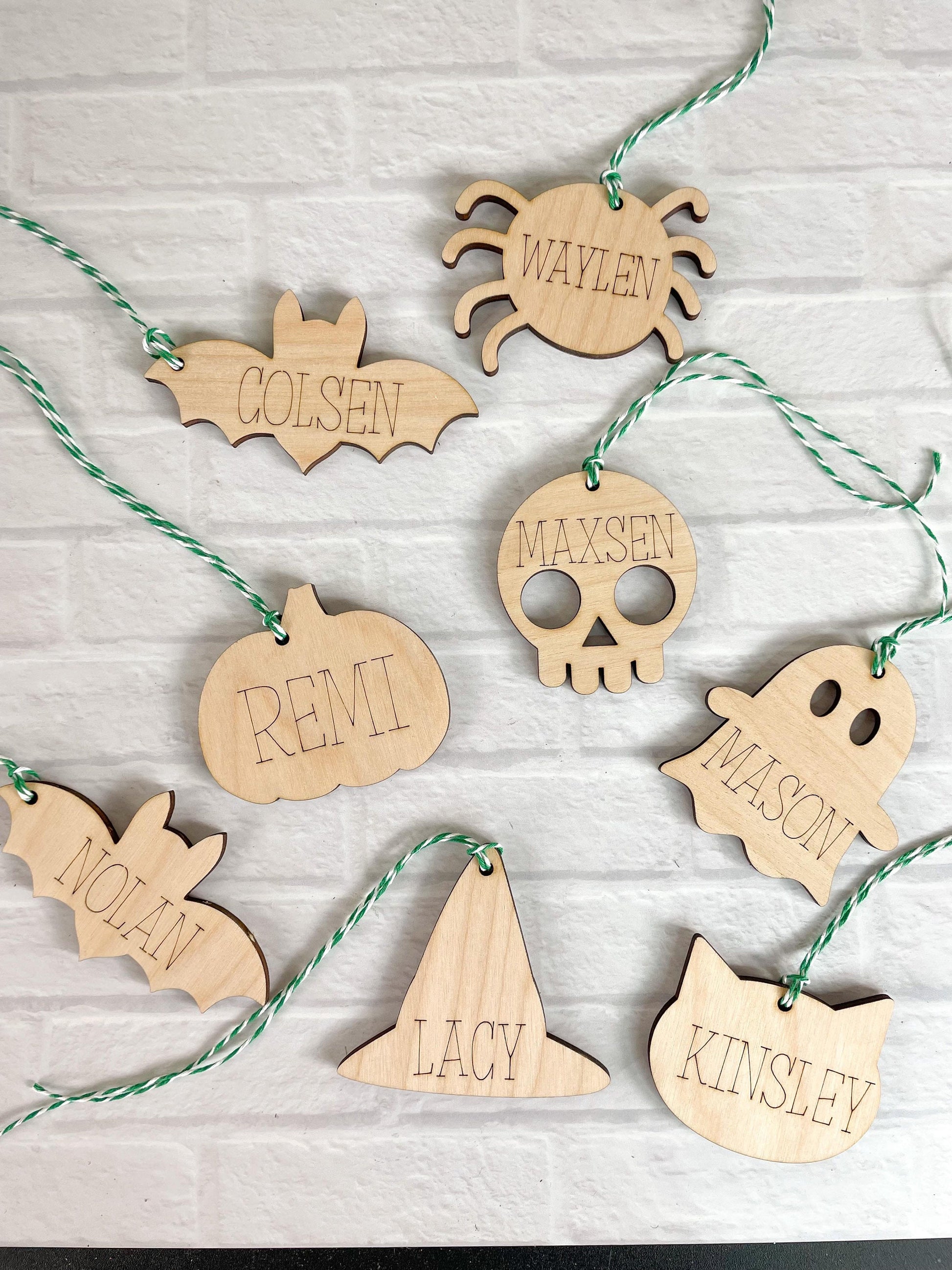 Halloween Bag Tags