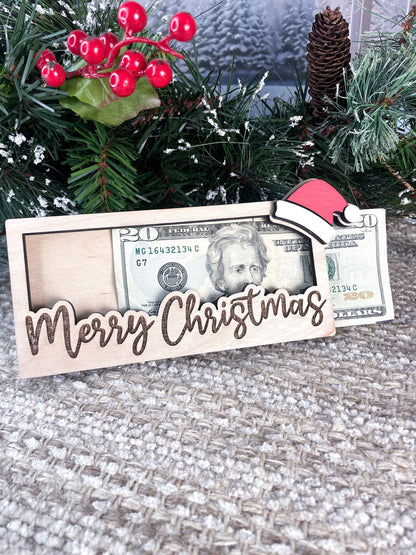 Christmas Money Cash Gift Card Holder