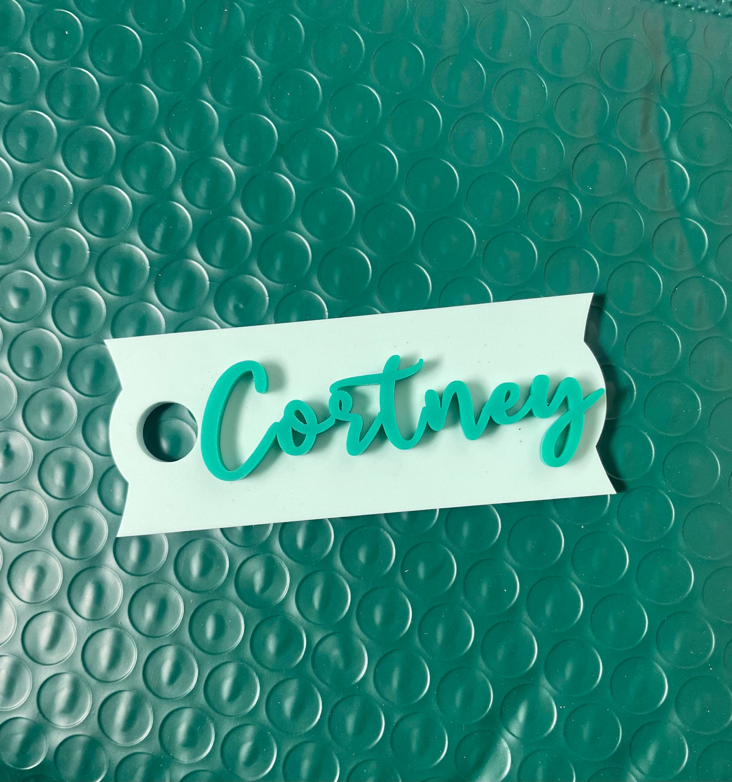Tumbler Topper Name Plate | Tumbler Topper | Tumbler Accessory