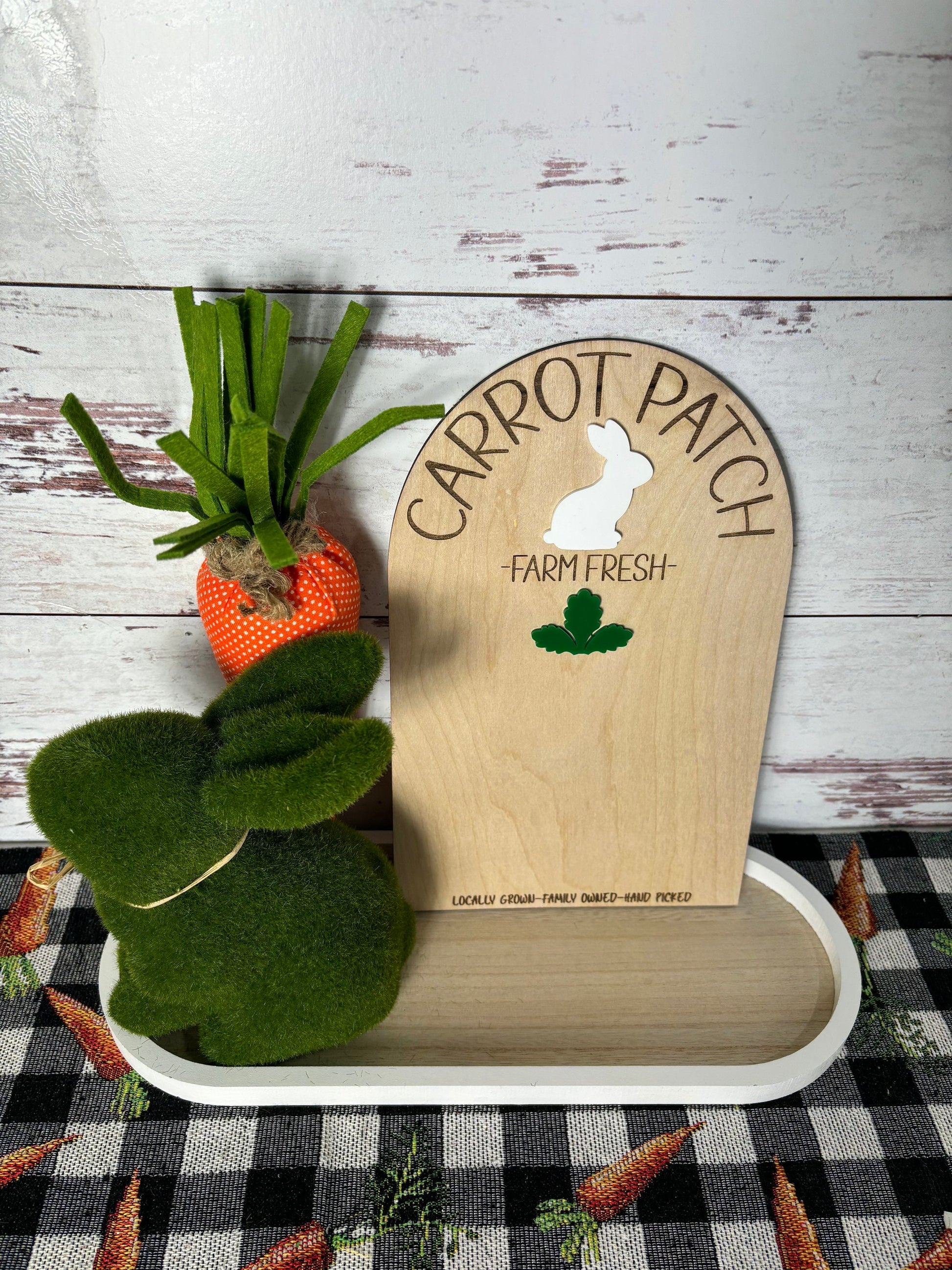 Baby's First Easter, Babys Easter Gift, Baby's first Holiday, Footprint Easter, Carrot Footprint Easter Plaque
