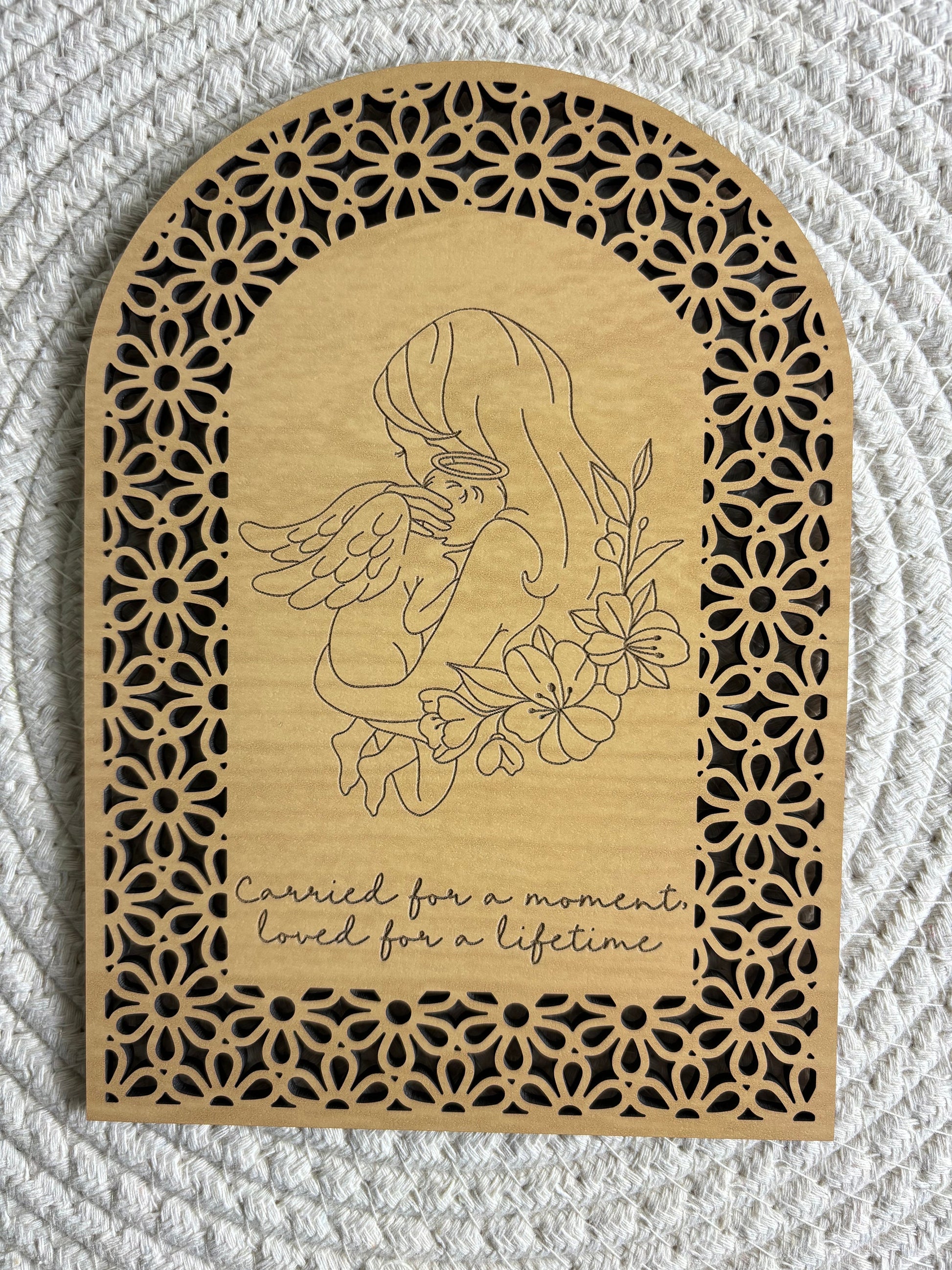 Miscarriage and Baby Loss Gift | Baby Memorial | Pregnancy Loss | Bereavement Gift | Stillbirth Memorial | Angel baby Plaque | Infant Loss