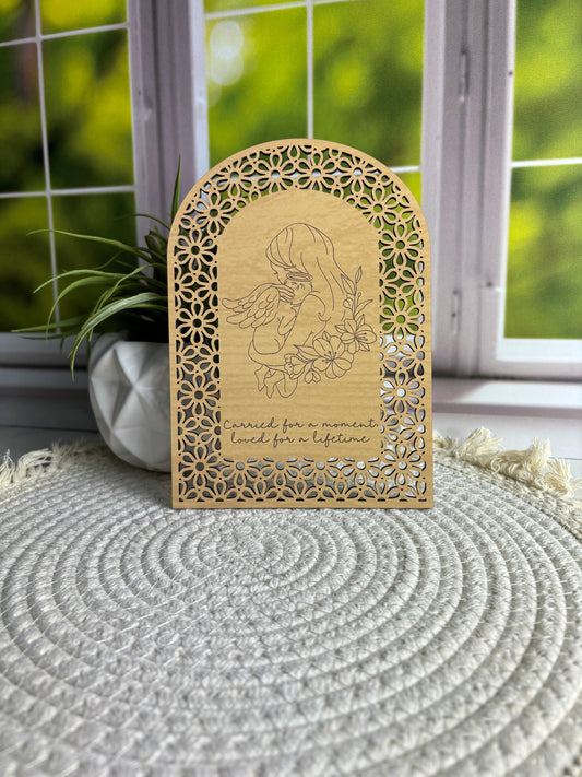 Miscarriage and Baby Loss Gift | Baby Memorial | Pregnancy Loss | Bereavement Gift | Stillbirth Memorial | Angel baby Plaque | Infant Loss
