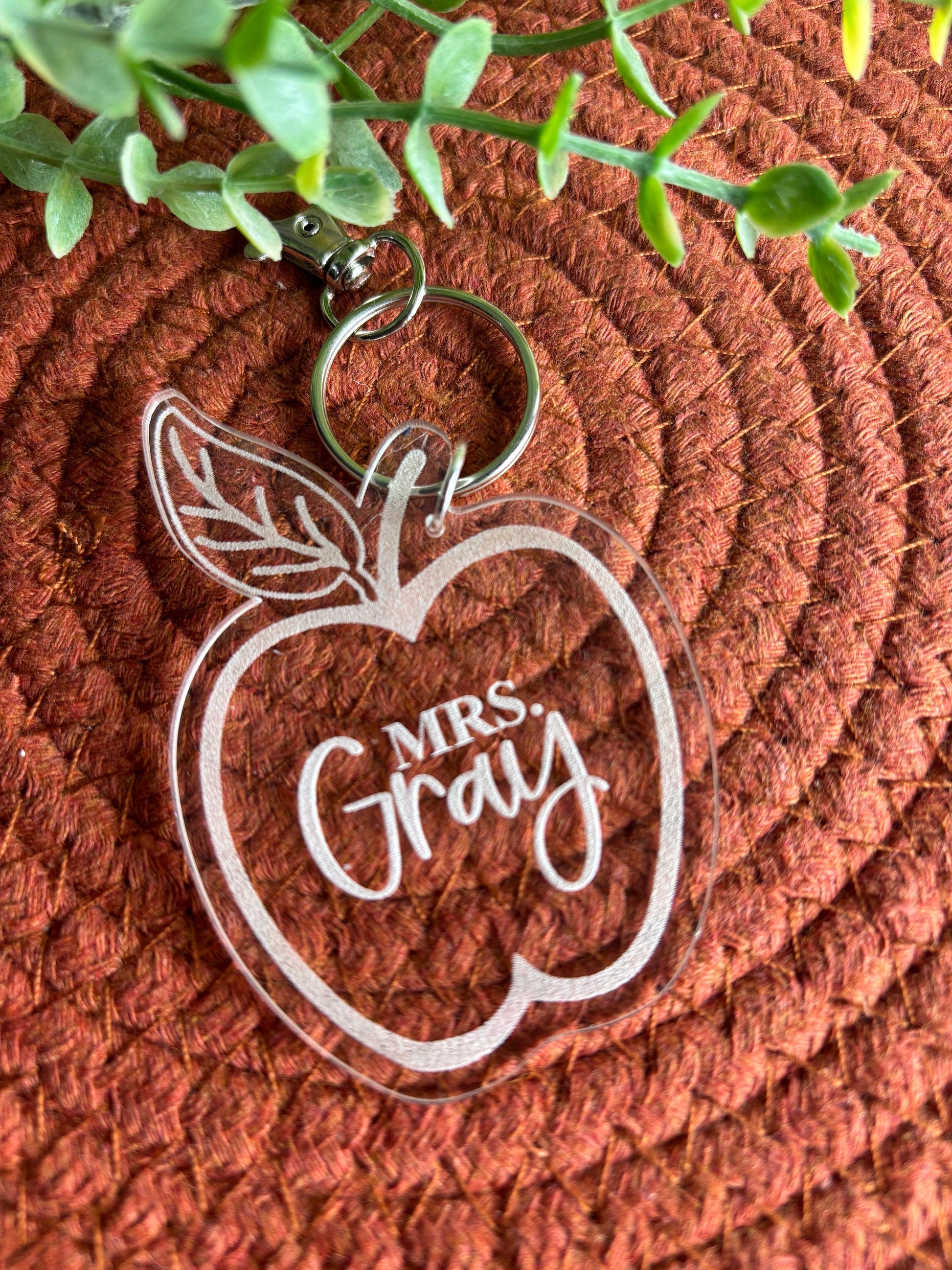 Teacher Appreciation Gift, Teacher Keychain, Teacher Gift from Students, Teacher Assistant Gift, Keychain for Teacher Gift