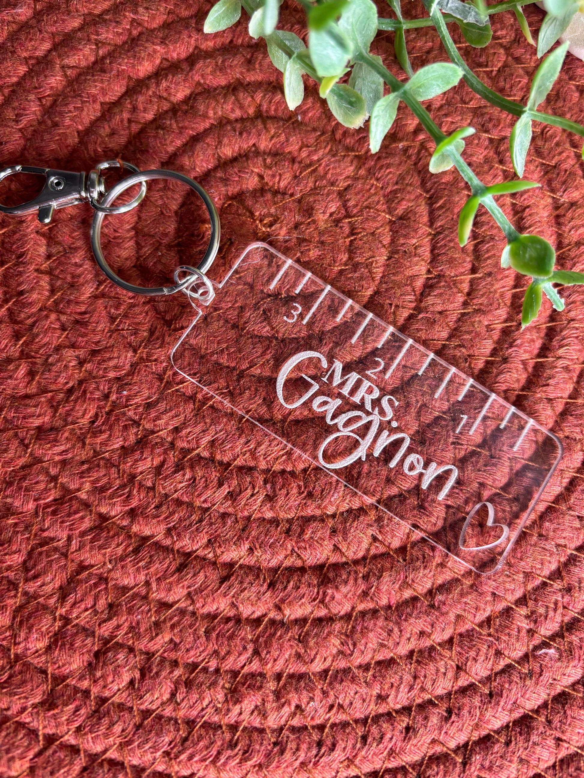Teacher Appreciation Gift, Teacher Keychain, Teacher Gift from Students, Teacher Assistant Gift, Keychain for Teacher Gift