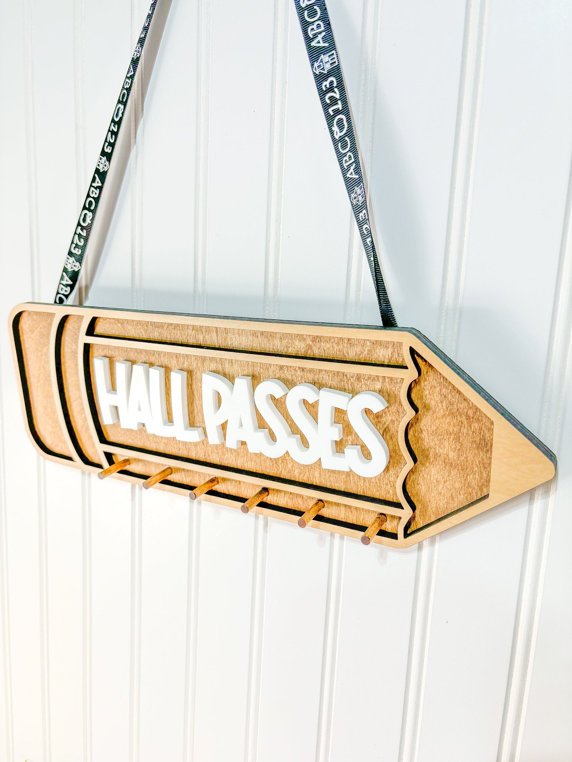 Teacher Hall Pass Hanger, Hall Pass Classroom Hanger, Hall Passes for classroom, Classroom Hall Passes, Hall Pass for Kids, Hall Pass Set