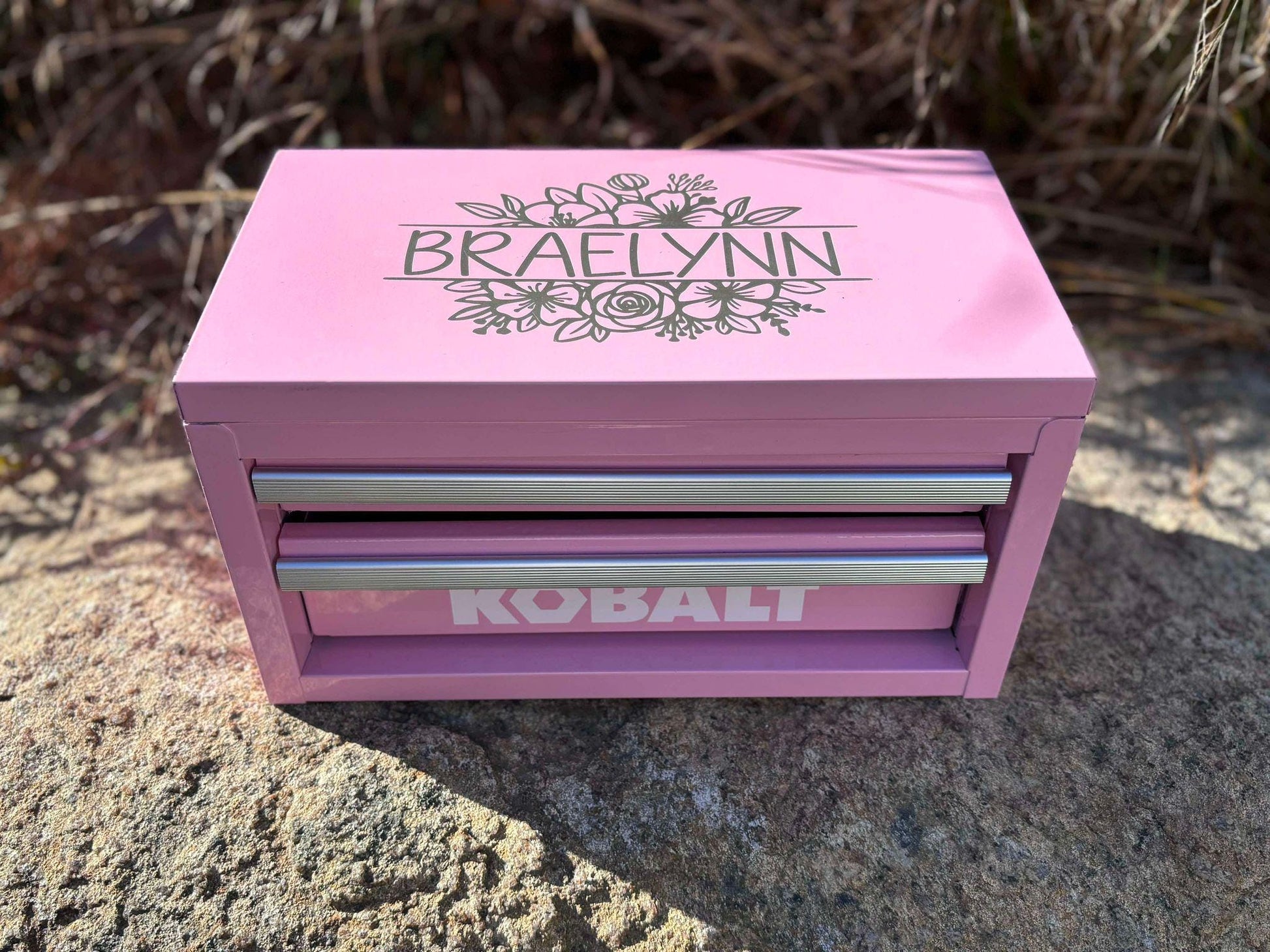 Personalized Tool Box, Engraved Custom Tool Box, Mini Tool Box, Tool Box Gift for Men, Tool Box for Kids, Crafter Organization Tool Box
