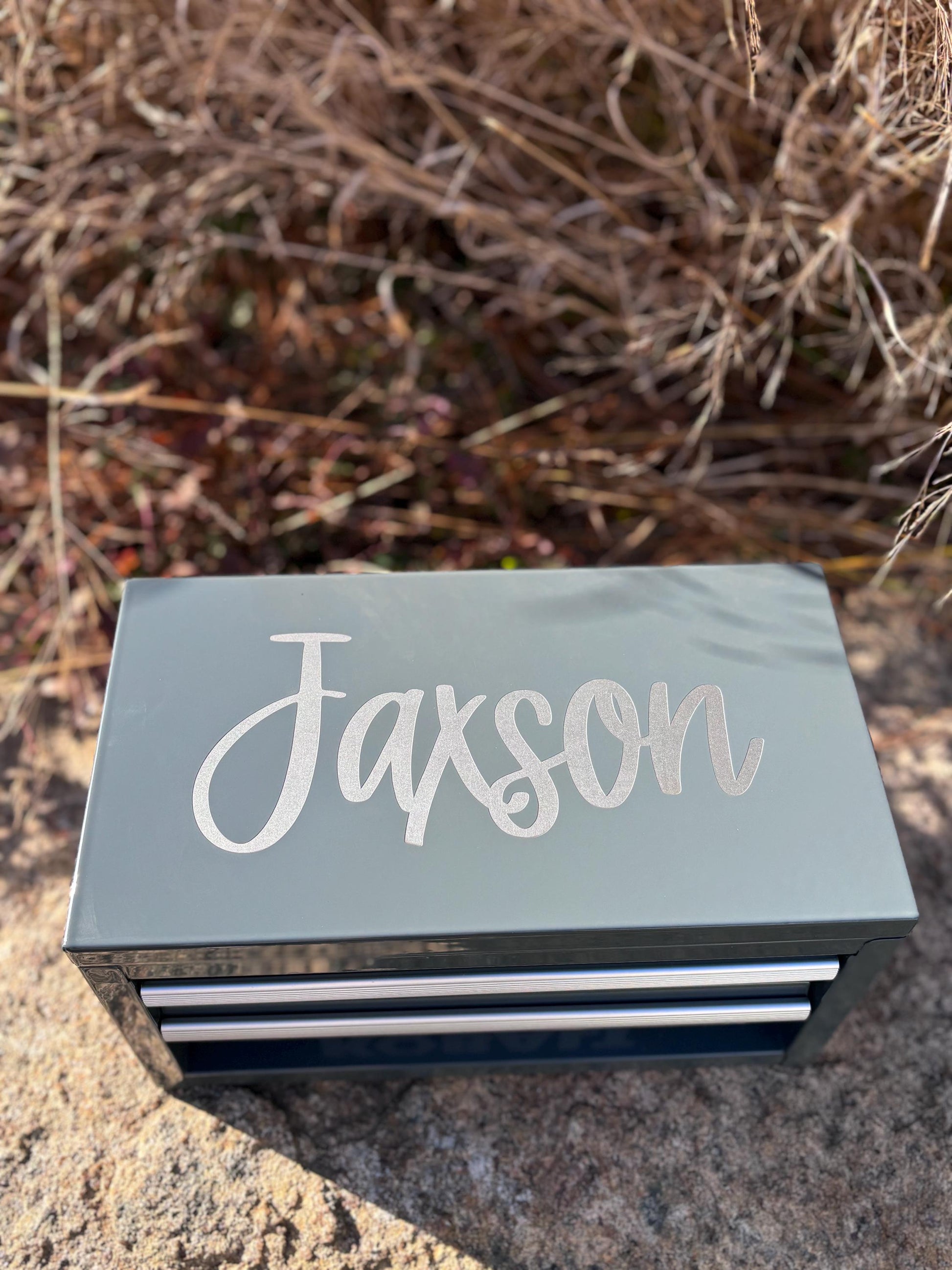 Personalized Tool Box, Engraved Custom Tool Box, Mini Tool Box, Tool Box Gift for Men, Tool Box for Kids, Crafter Organization Tool Box