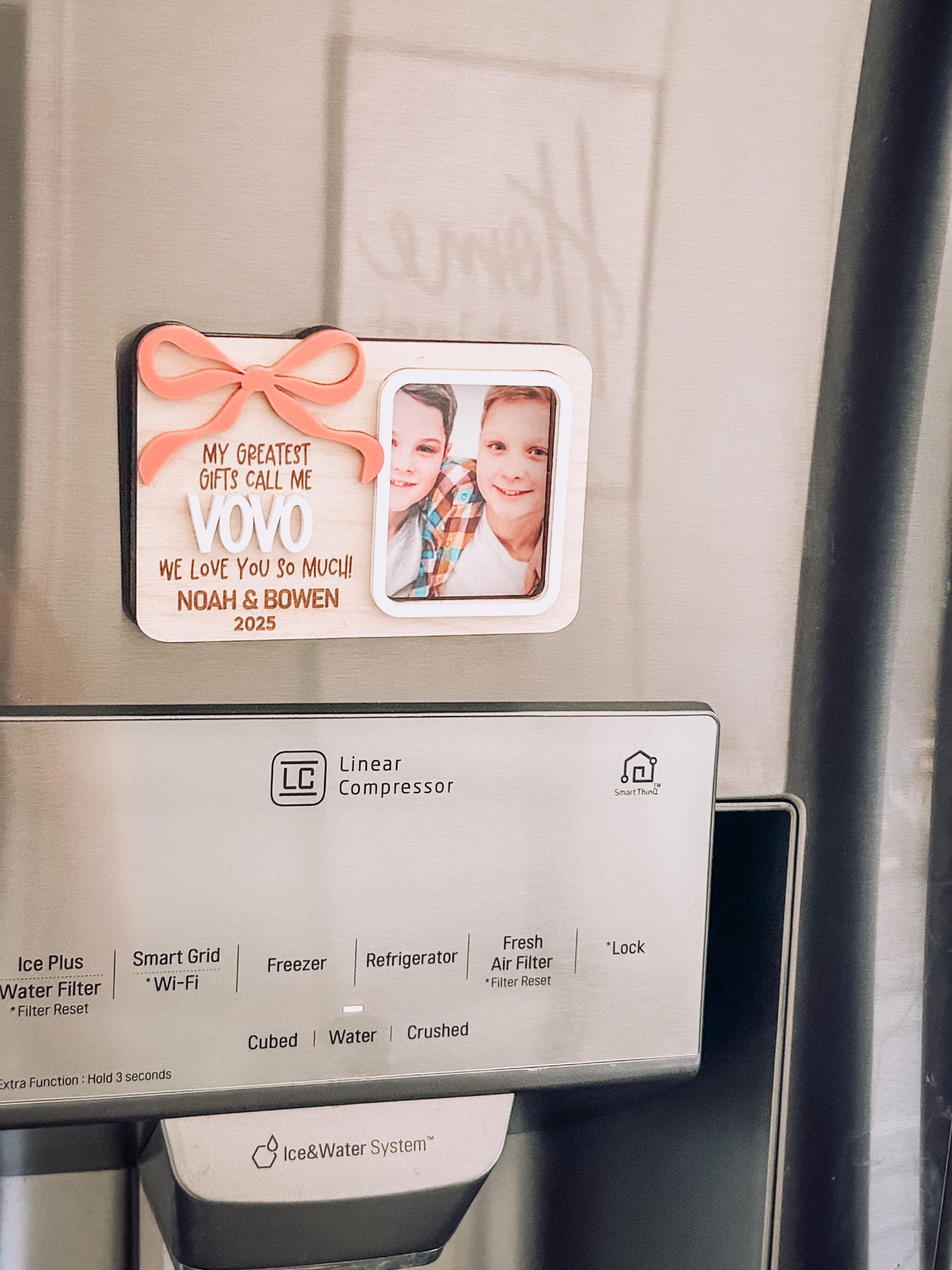 Mother’s Day Photo Magnet, Mother’s Day Gift, Picture Frame for Mom, Gift for Mom, Gift for Grandma, Magnet Picture Frame, Kids Photo Holder