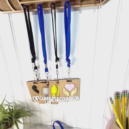 Teacher Hall Pass Hanger, Hall Pass Classroom Hanger, Hall Passes for classroom, Classroom Hall Passes, Hall Pass for Kids, Hall Pass Set
