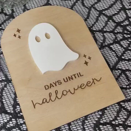 Halloween Countdown Board