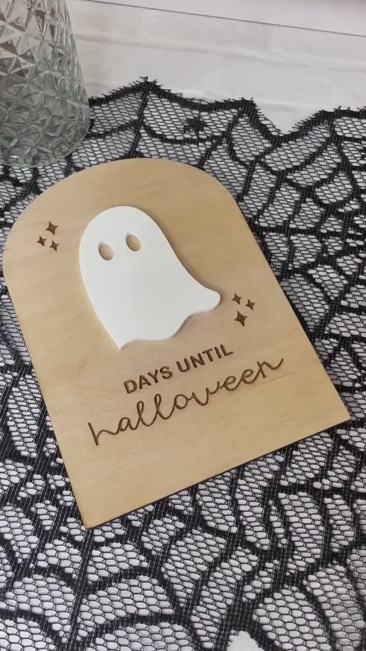 Halloween Countdown Board