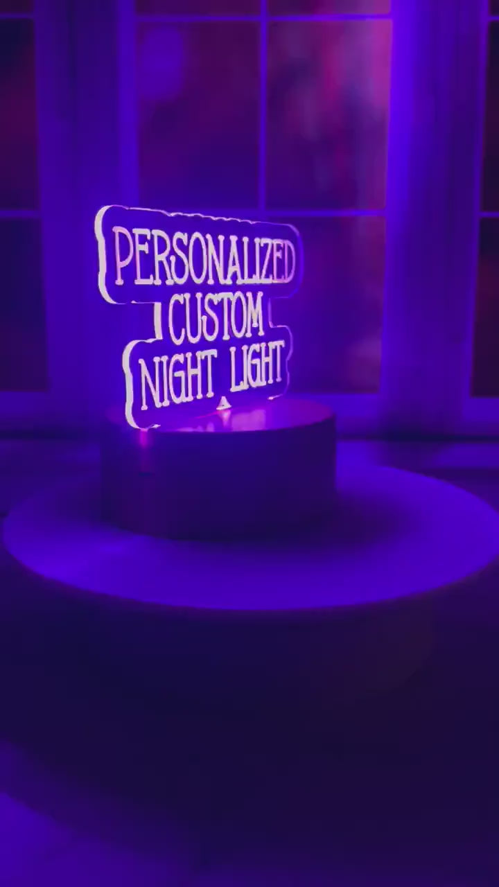 Boys Bedroom Night Light, Tractor Night Light, Night Light for Boys, Bedroom Night Light